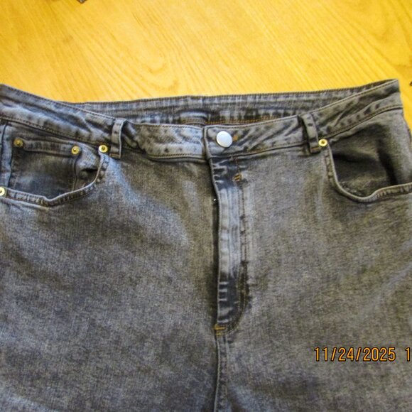 Dark Grey stretch jeans Size 18 - Picture 2 of 4